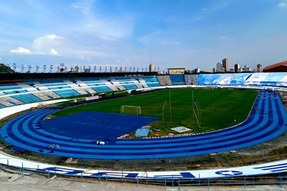 El estadio Spencer de Guayaquil, donde se realizará el certamen (Fuente: Twitter)