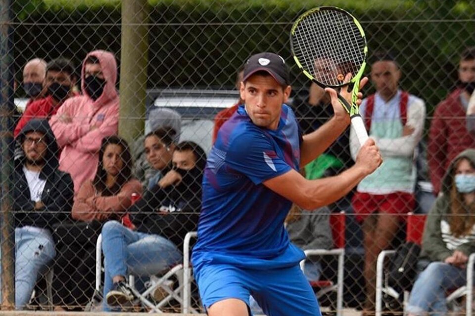 Nicolás Arreche, nuevo sancionado en el tenis argentino (Fuente: Instagram)