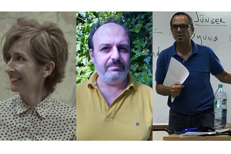 Sara Guitelman, Marcelo Scotti y Javier Trímboli