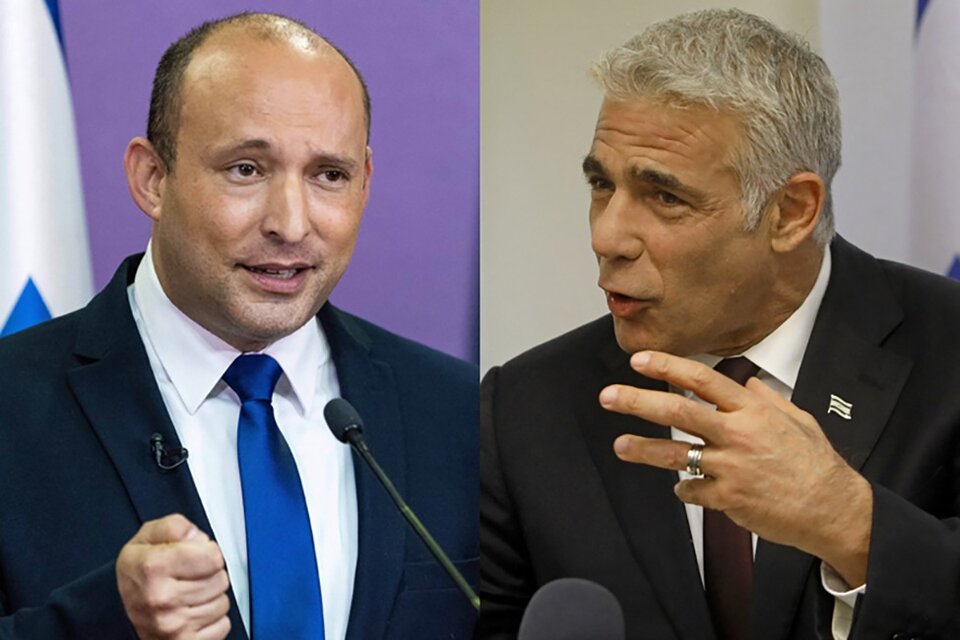 Bennett y Lapid. 