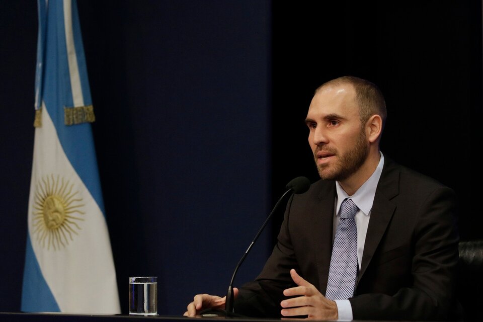 El ministro de Economía, Martín Guzmán, al frente de las negociaciones por la deuda.  (Fuente: Bernardino Avila)