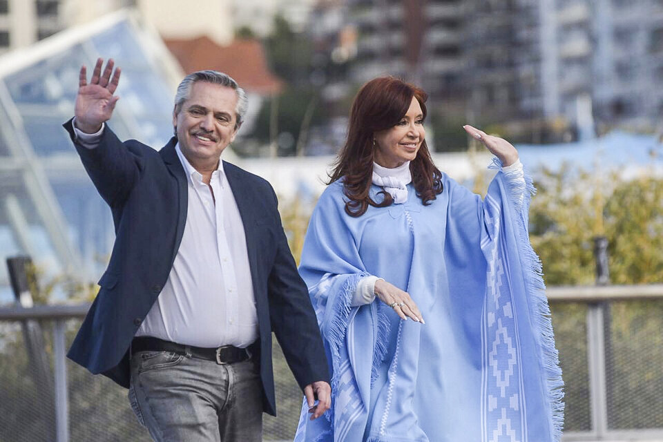 En el Ejecutivo sostienen que la definición de los candidatos "será una decisión que tomen Alberto y Cristina". (Fuente: Télam)
