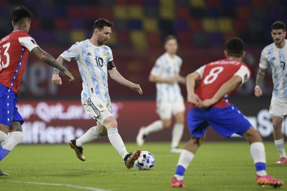 Messi y compañía se medirán otra vez con Chile por el Grupo A (Fuente: Twitter)