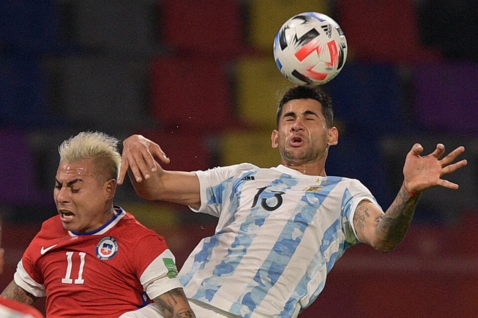 Cristian Romero hizo una gran aparición en el seleccionado (Fuente: AFP)