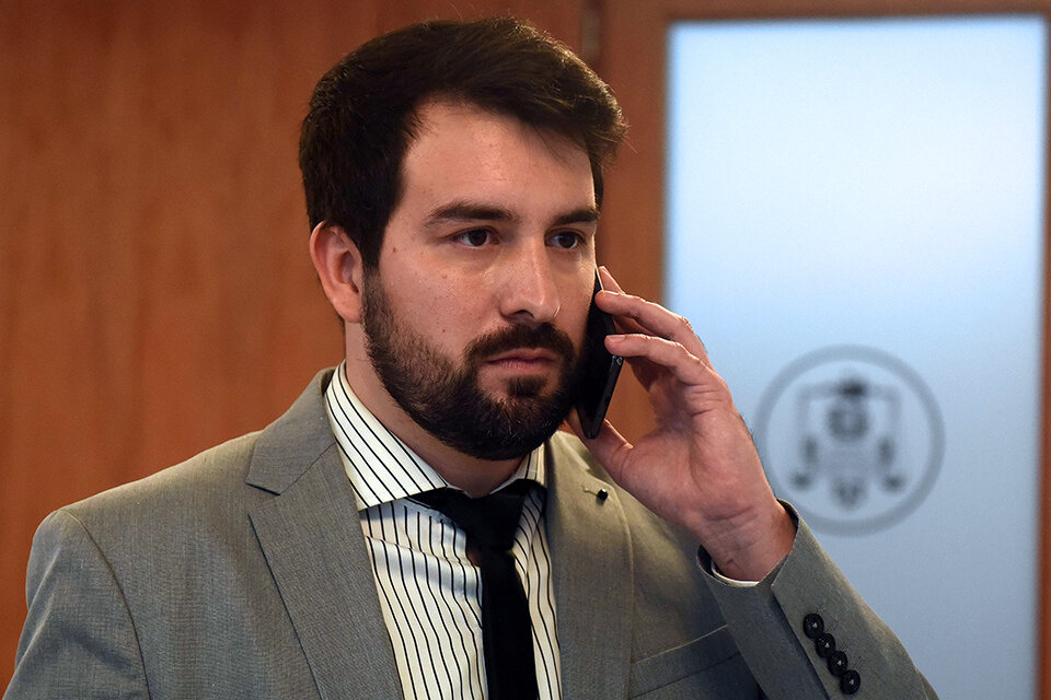 El fiscal Gastón Ávila fue el responsable de llevar adelnate la acusación. (Fuente: Sebastián Granata)