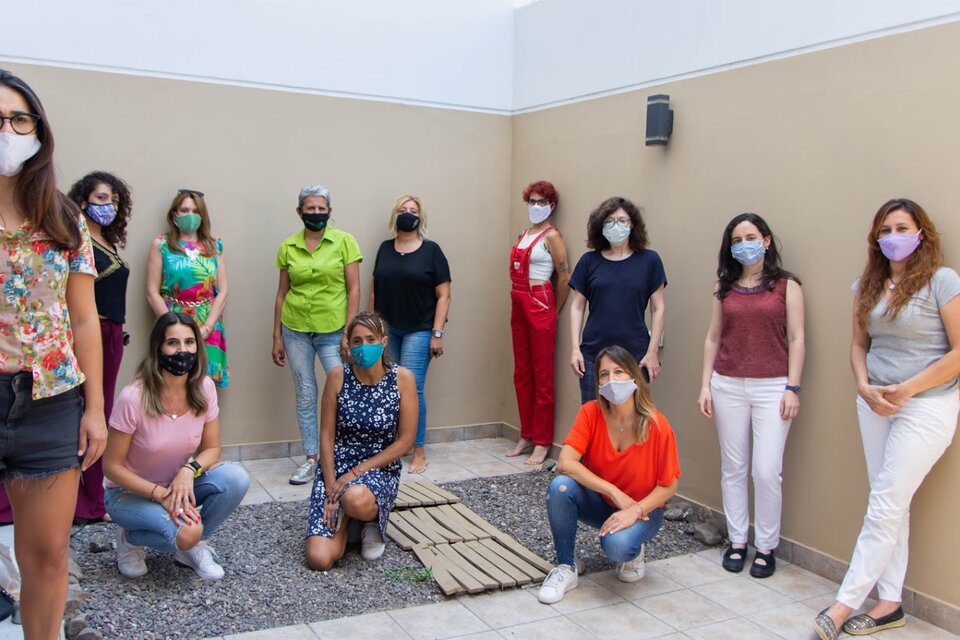 Integrantes del Colectivo de Comunicadoras Feministas de Salta