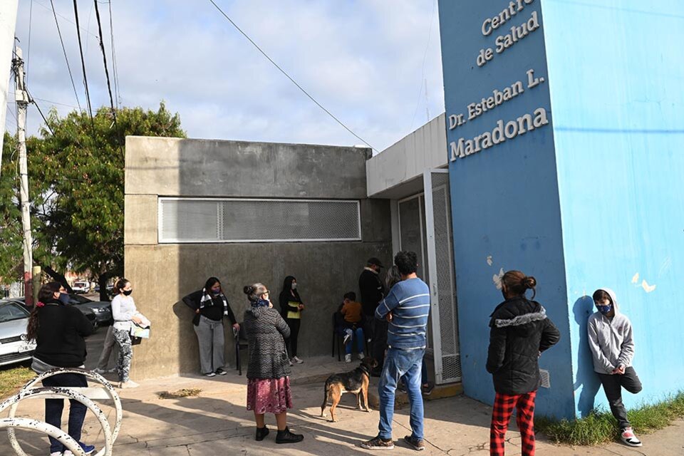 El centro de salud de Empalme Graneros. (Fuente: Sebastián Granata)