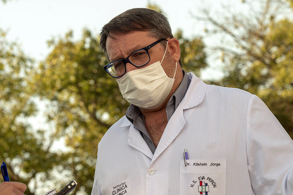 El director del hospital, Jorge Kilstein. (Fuente: Gentileza Rosario3)