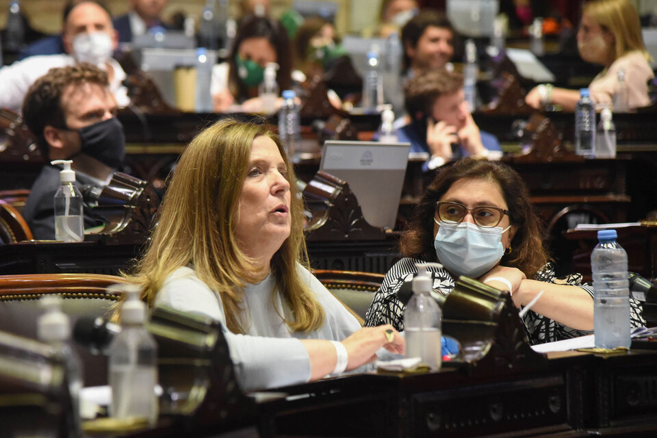 La diputada macrista, Carmen Polledo, se abstuvo en la votación de la ley que promueve el empleo formal para personas travestis y trans.