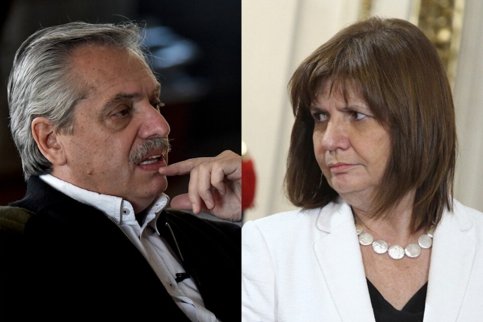 La audiencia de mediación entre Alberto Fernández y Patricia Bulrrich será este viernes por zoom.