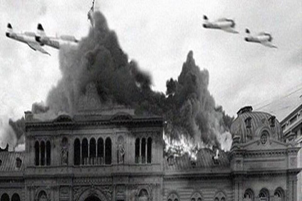 El bombardeo tuvo como objetivo matar al entonces presidente Juan Domingo Perón.