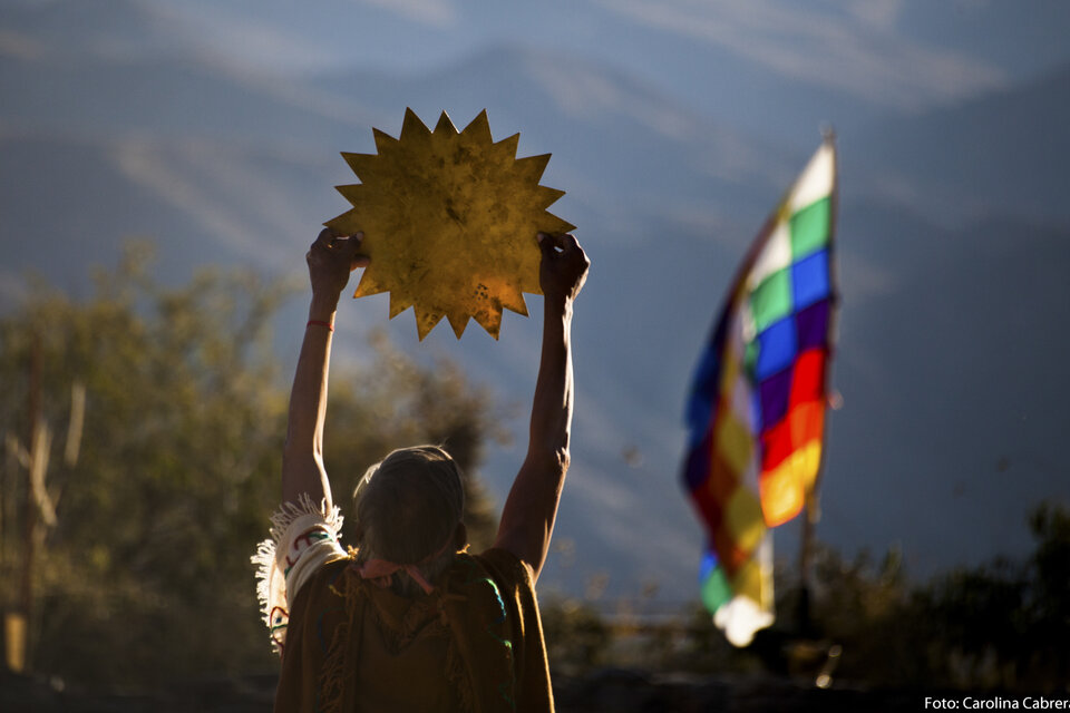 Representación del último Inti Raymi americano. 
