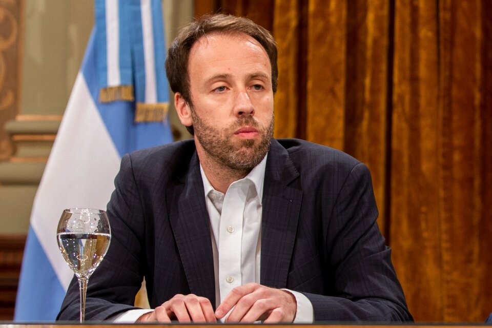 Pablo López, ministro de Finanzas bonaerense. (Fuente: NA)
