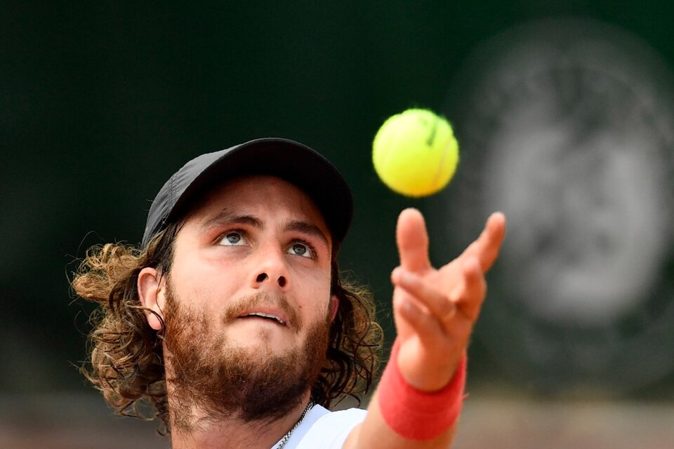Marco Trungelliti, jugará el Grand Slam sobre césped. (Fuente: AFP)