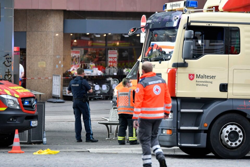 Ataque en Alemania: un hombre mató a tres personas e hirió a otros cuatro (Fuente: EFE)