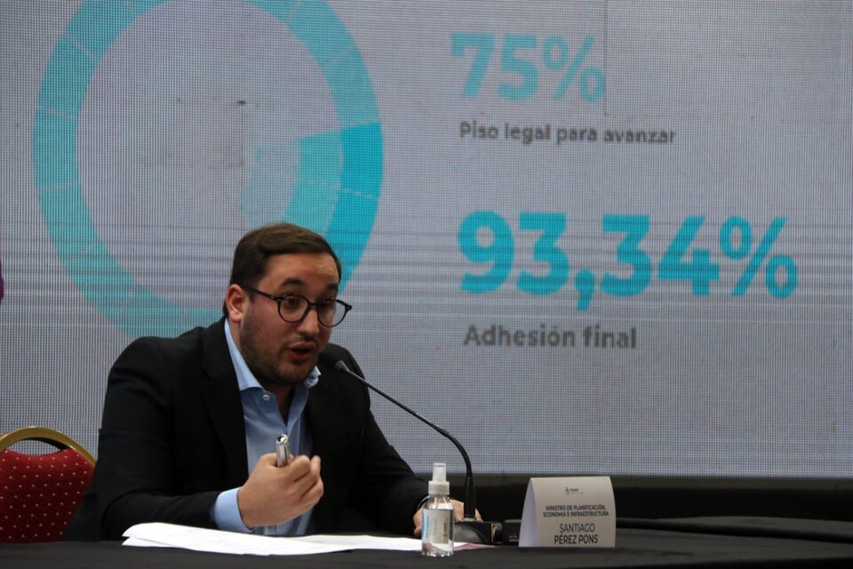 Santiago Pérez Pons, ministro de Economía de Chaco.