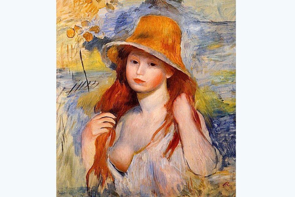 Pintura de Pierre-Auguste Renoir (detalle)