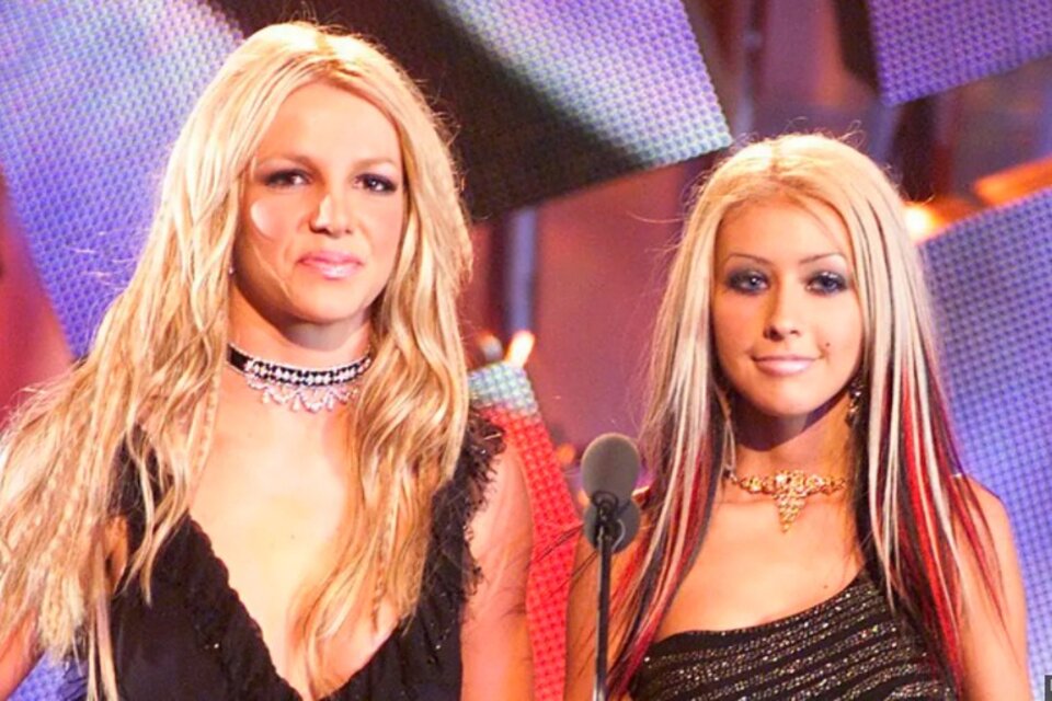 Christina Aguilera respaldó a Britney Spears: “Toda mujer debe tener derecho sobre su cuerpo” (Fuente: AFP)