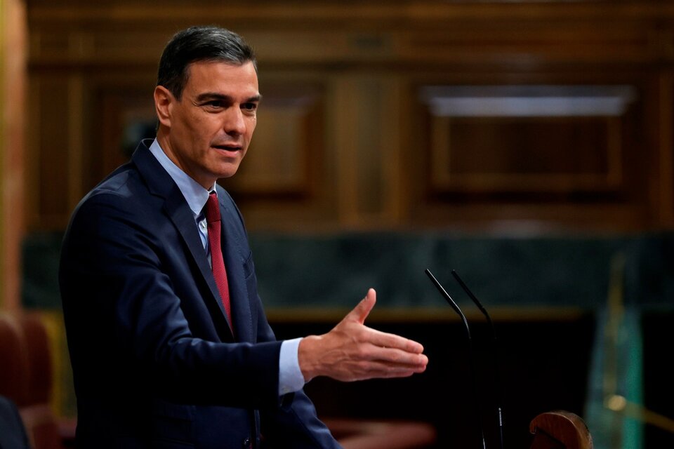 "No habrá referéndum de autodeterminación", sentenció Sánchez luego de reunirse con el presidente regional catalán. (Fuente: AFP)