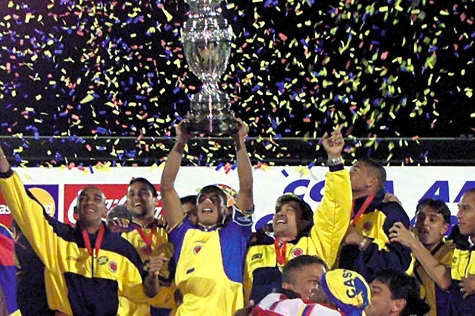 Colombia, campeón en su tierra de la Copa América 2001 (Fuente: AFP)