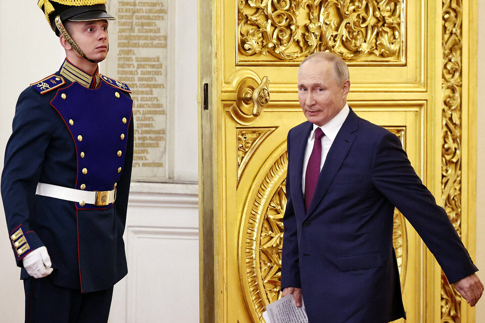 Vladimir Putin promulgó una ley que defiende el papel de Rusia en la Segunda Guerra Mundial. (Fuente: AFP)