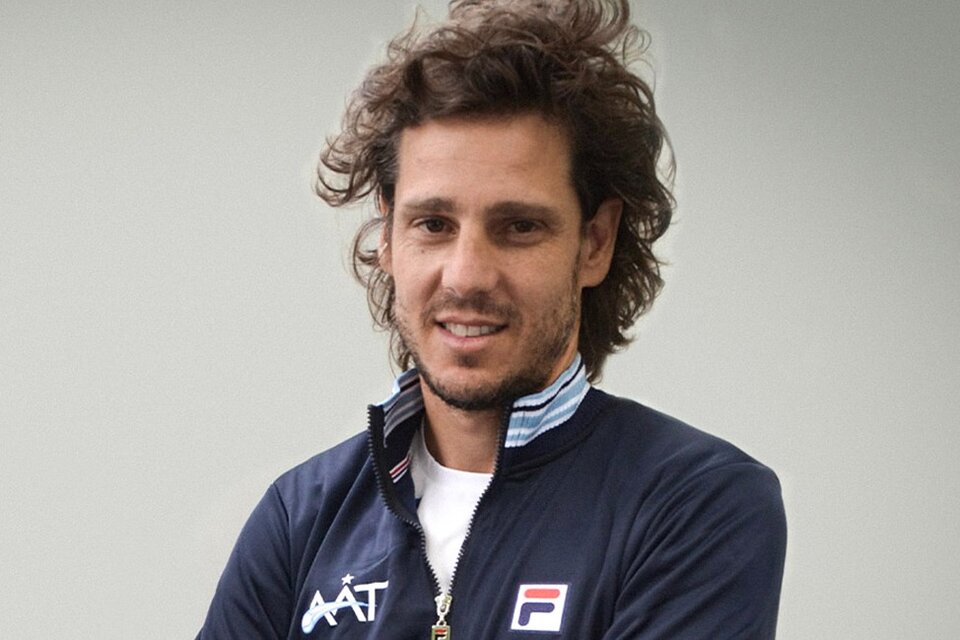Gastón Gaudio, capitán del equipo argentino de Copa Davis. (Fuente: NA)