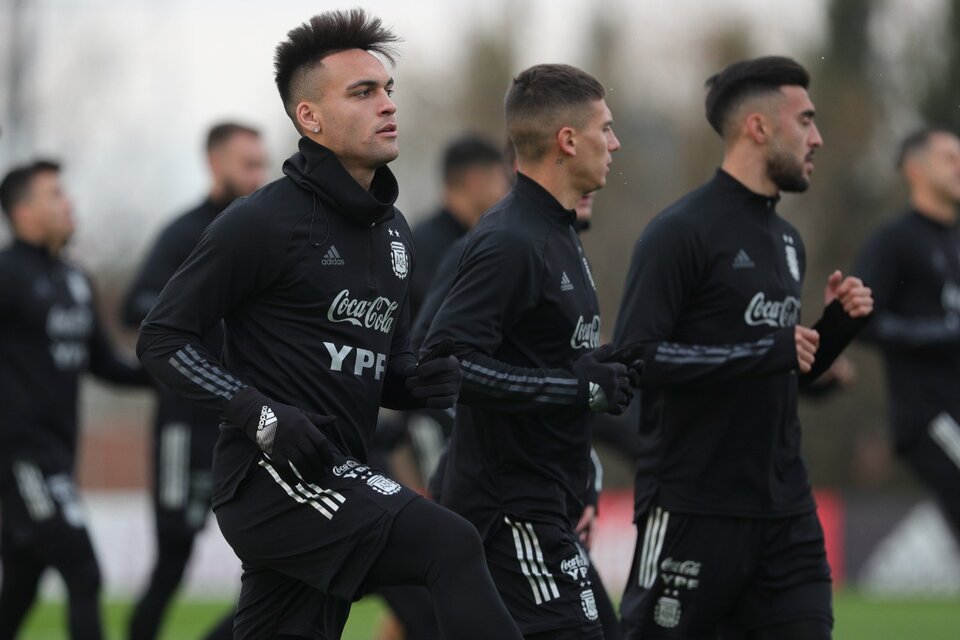 Lautaro Martínez tiene un lugar asegurado entre los titulares (Fuente: NA)