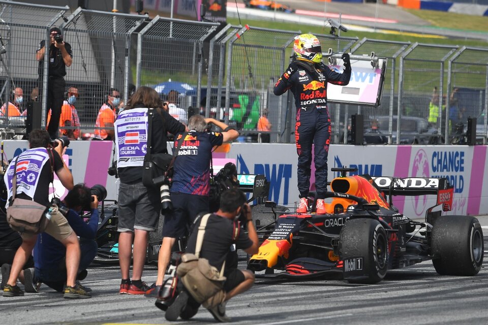 Fórmula 1: Max Verstappen ganó el Gran Premio de Austria (Fuente: AFP)