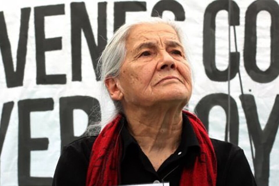 Murió Luisa Toledo, faro de la lucha por los derechos humanos en Chile