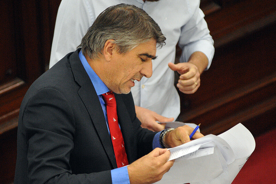 El presidente de la bicameral Fabián Bastía. (Fuente: Archivo Rosario/12)