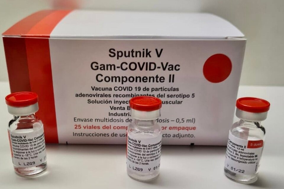 “En el día de hoy finalizamos la producción de las primeras 153.441 dosis del componente II de la vacuna Sputnik V", publico en su cuenta de Twitter el laboratorio Richmond