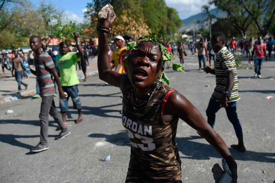 El asesinato del presidente de Haití, Jovenel Moïse, se produce en medio de un clima de violencia. (Fuente: AFP)