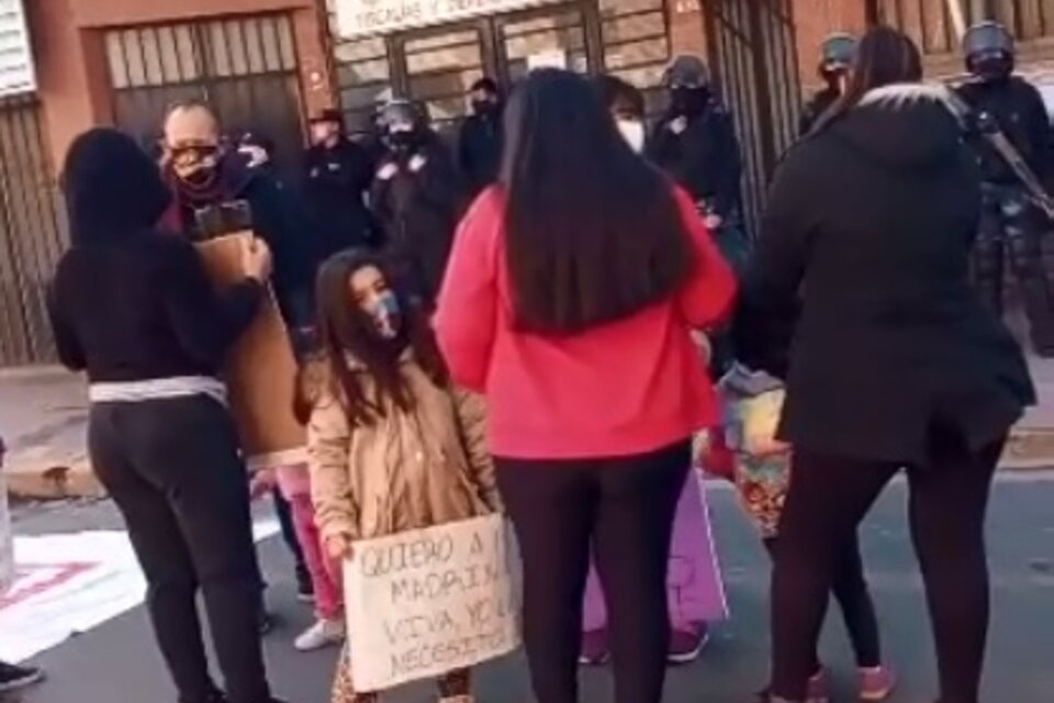 Marcha frente a Fiscalía