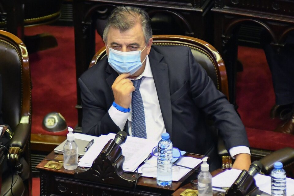 Mario Negri, titular de la bancada radical en Diputados. (Fuente: NA)