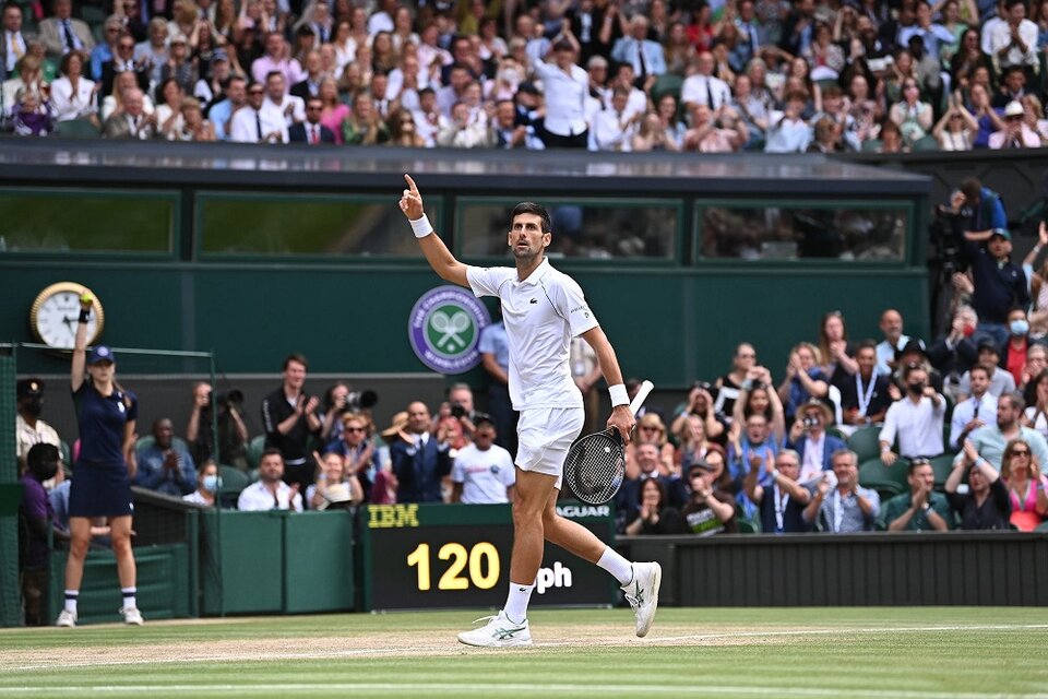 Novak Djokovic ganó por sexta vez en el All England (Fuente: Wimbledon)