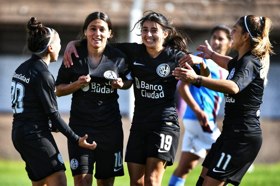 San Lorenzo venció a la UAI y es finalista del Apertura femenino (Fuente: Twitter San Lorenzo)