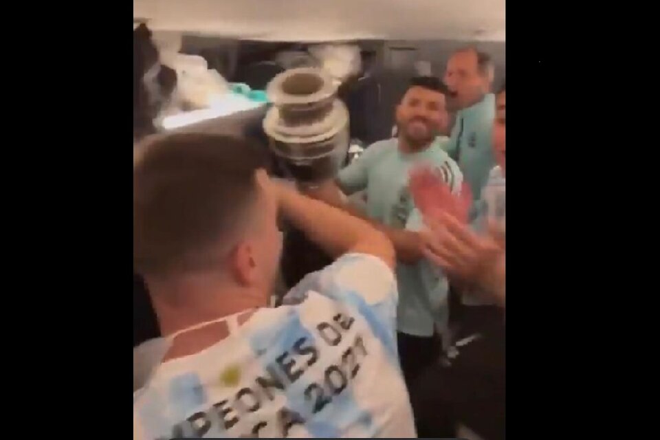 El nuevo hit de la Selección Argentina que impusieron los jugadores (Fuente: Captura de vídeo )