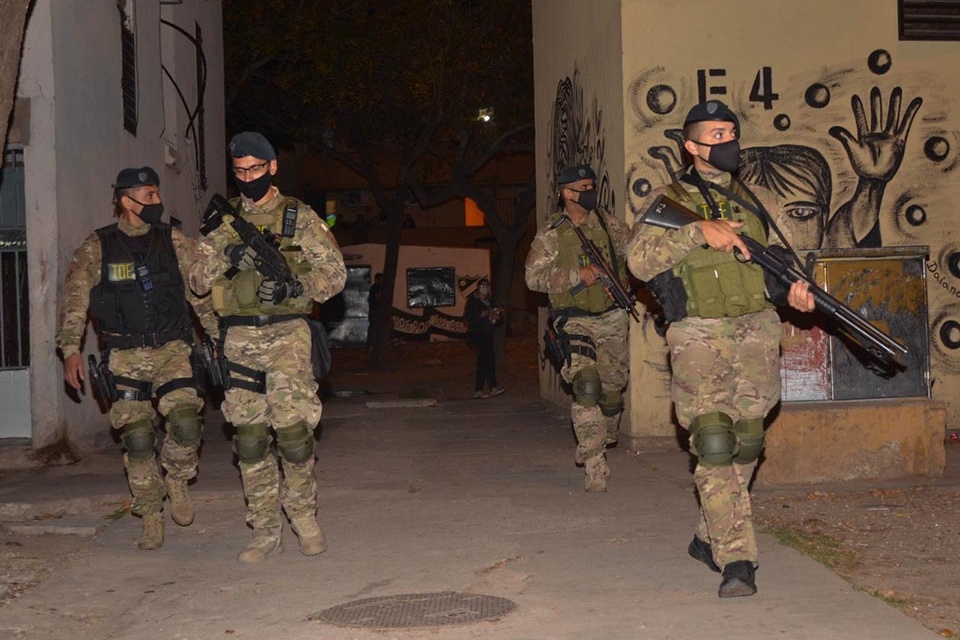 La intervención es policial pero también con un plan social.