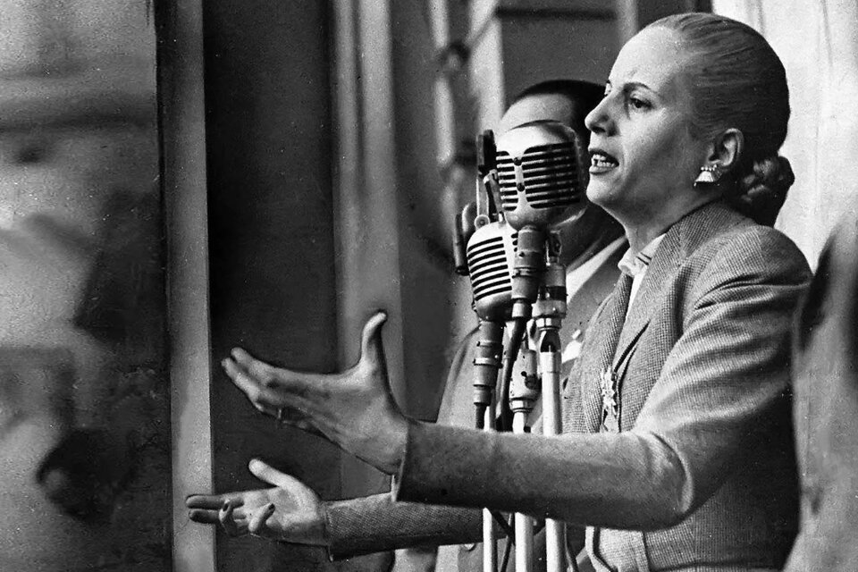  En 1952 muere Eva Perón a los 33 años, víctima de cáncer.  (Fuente: Télam)