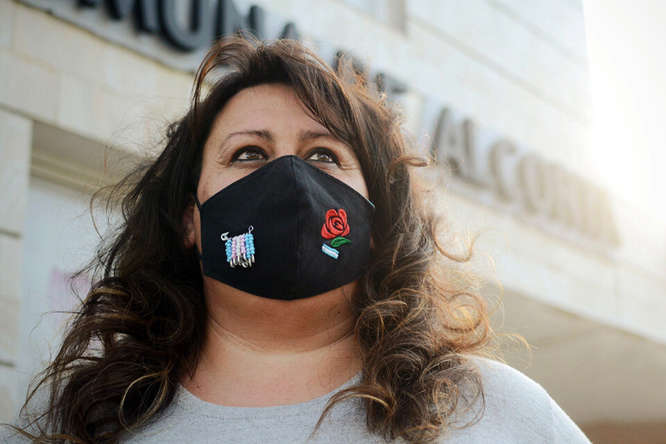 Pamela Rocchi es militante socialista.  (Fuente: Gentileza Titi Nicola/ Periódicas | CC-BY-SA-4.0)