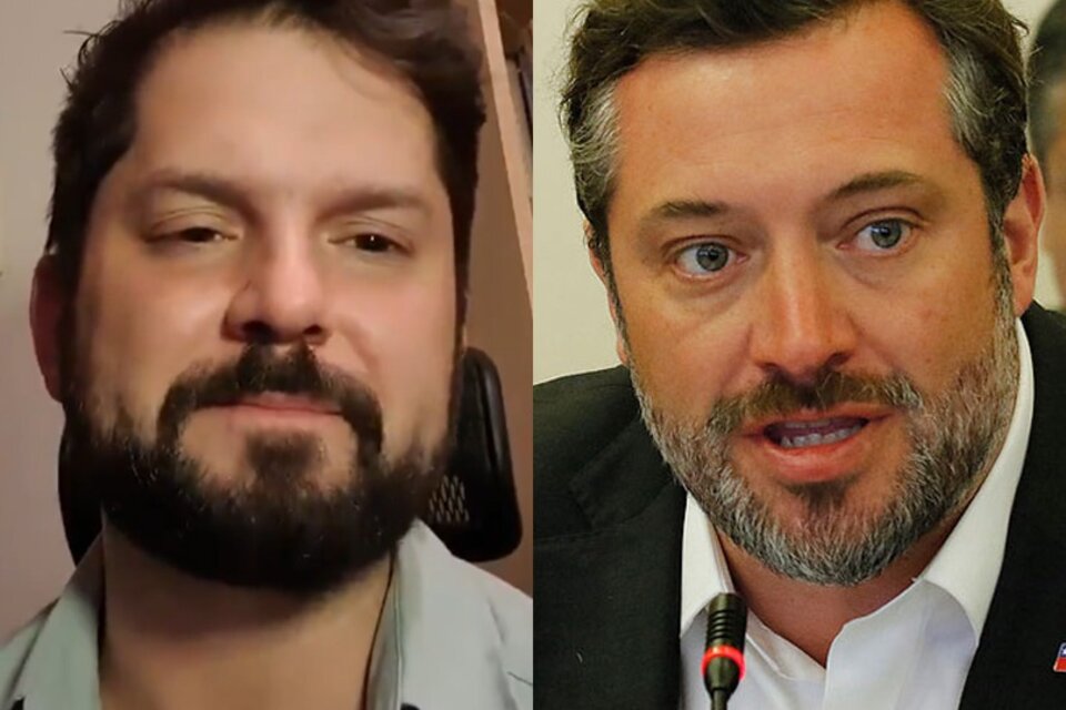 Gabriel Boric y Sebastián Sichel. 