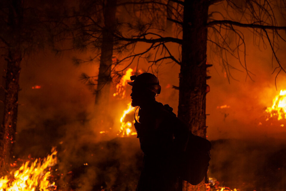 Hay cientos de incendios activos en Canadá. (Fuente: AFP)