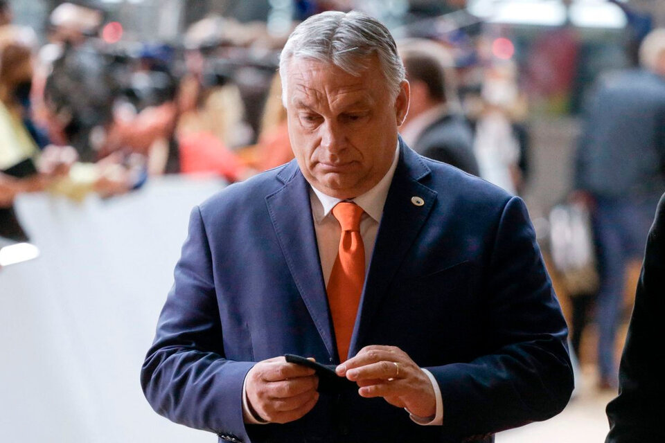 El presidente de Hungría, Viktor Orbán, defendió la ley LGBTIQ+ y anunció que la someterá a un referéndum. (Fuente: AFP)