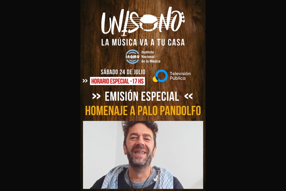 "Unísono" tributa a Palo Pandolfo