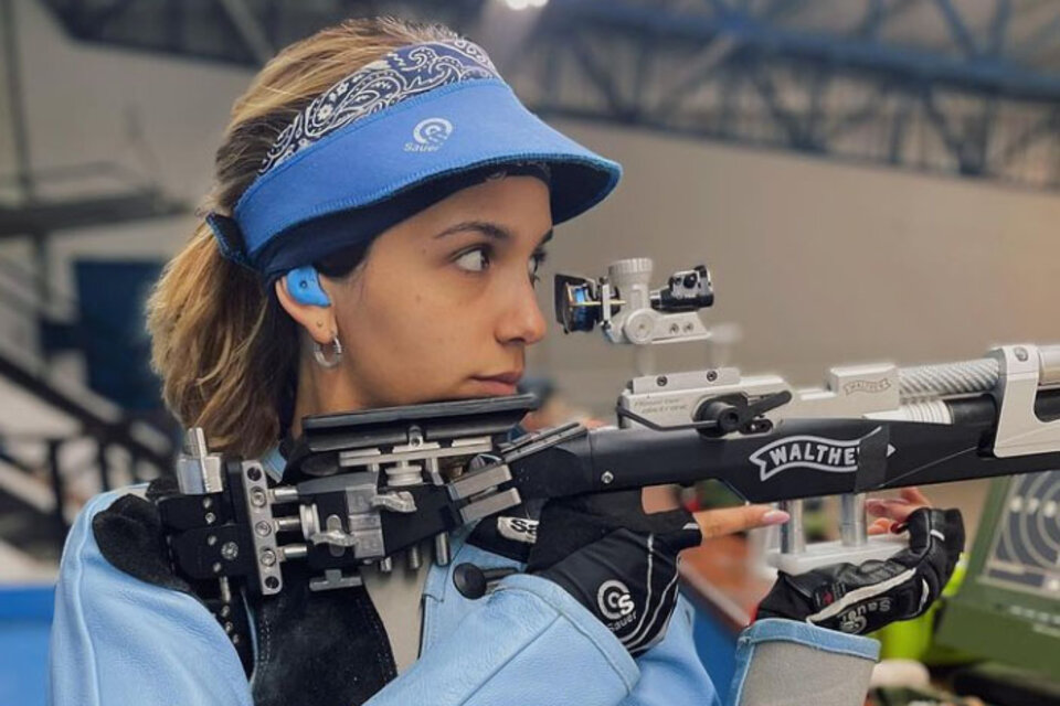Juegos Olímpicos: la tiradora Fernanda Russo abrió la jornada para Argentina (Fuente: Instagram)