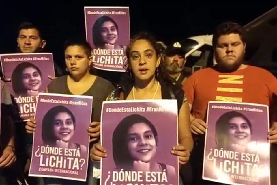 Carmen Elizabeth Oviedo Villalba, "Lichita", de 15 años, está desaparecida desde hace ocho meses.  (Fuente: Campaña internacional: ¿Dónde está Lichita?)