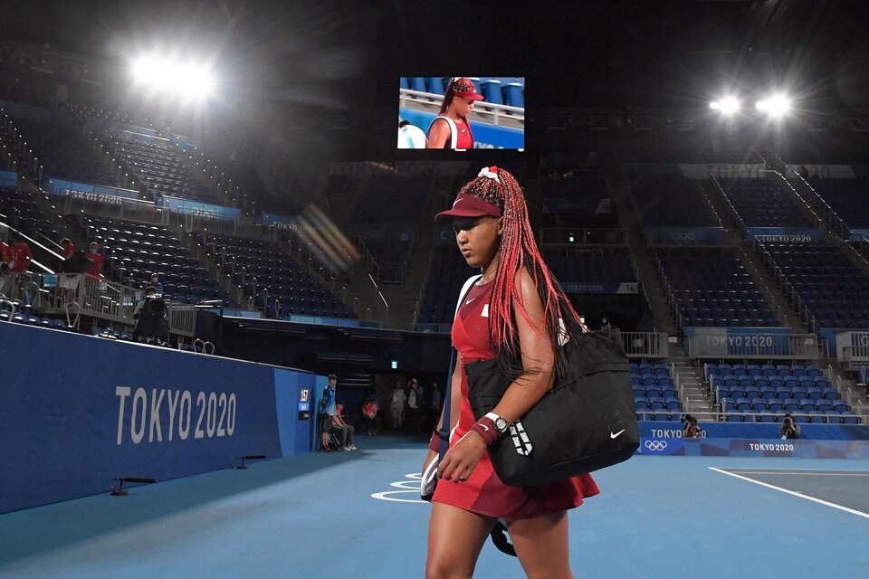 Naomi Osaka y un partido para el olvido ante Marketa Vondrousova (Fuente: AFP)