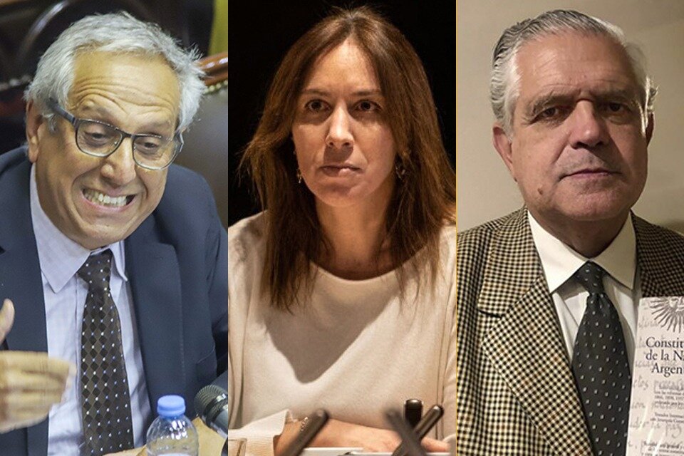 Facundo Suárez Lastra, María Eugenia Vidal y López Murphy, las caras de las internas en Juntos por el Cambio de Capital. (Fuente: NA)