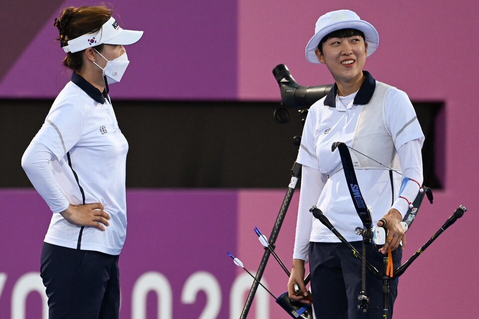 El corte de pelo que es furor en Corea del Sur para apoyar a una campeona olímpica (Fuente: AFP)