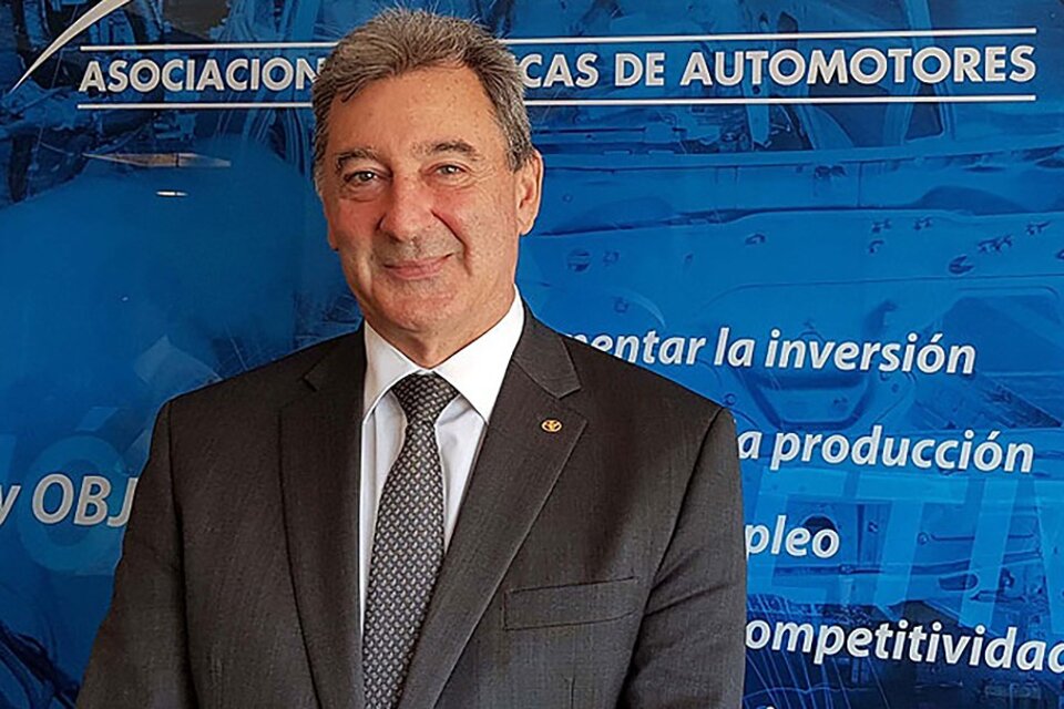 El empresario es además presidente de la Asociación de Fabricantes de Autos (ADEFA).  (Fuente: Télam)